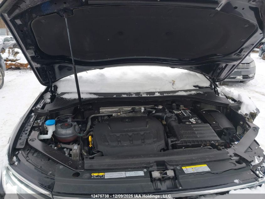 2022 Volkswagen Tiguan S VIN: 3VV0B7AX2NM061175 Lot: 12475738