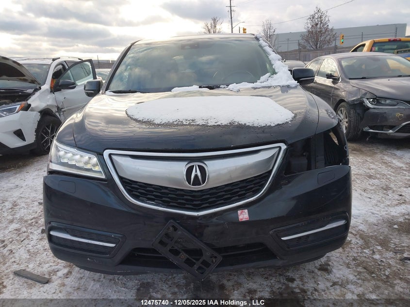 5FRYD4H61EB507035 2014 ACURA MDX photo no. 12