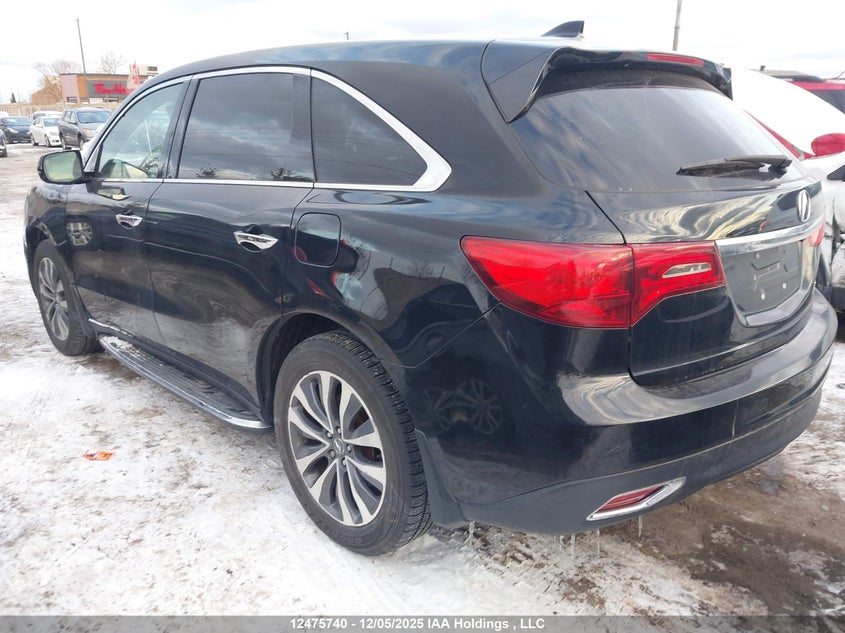 5FRYD4H61EB507035 2014 ACURA MDX photo no. 3