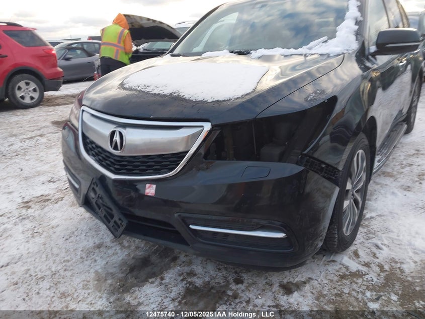 5FRYD4H61EB507035 2014 ACURA MDX photo no. 6