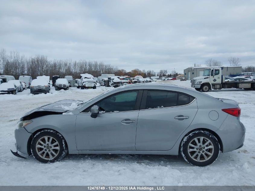 2014 Mazda Mazda3 VIN: JM1BM1V79E1175390 Lot: 12475749