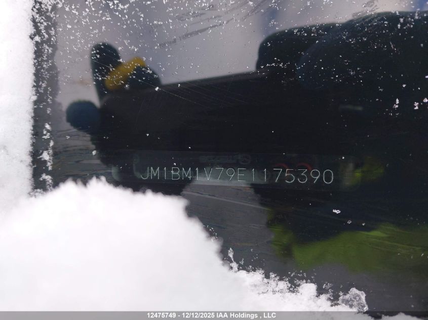 2014 Mazda Mazda3 VIN: JM1BM1V79E1175390 Lot: 12475749