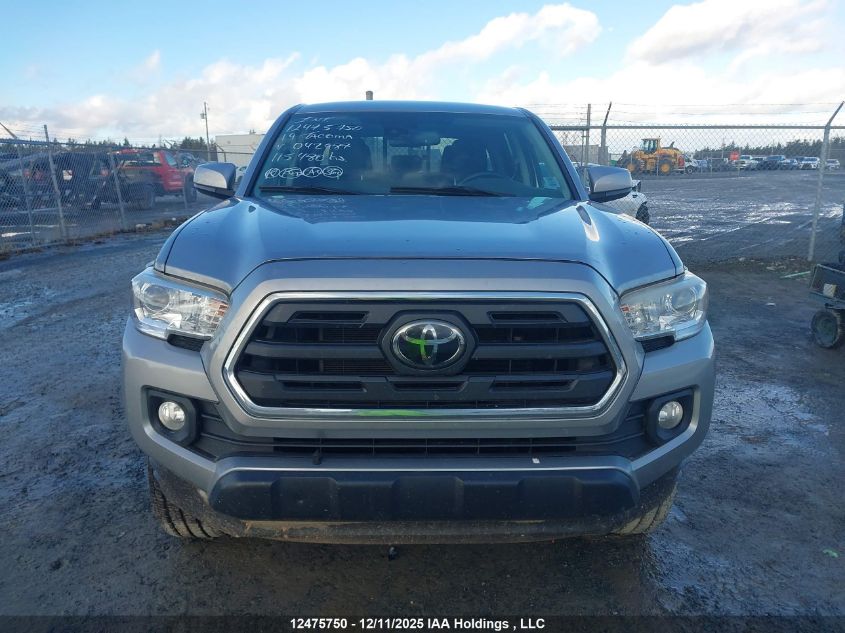 2019 Toyota Tacoma Double Cab/Sr5/Trd Sport/Trd Off Road VIN: 5TFDZ5BN8KX042987 Lot: 12475750