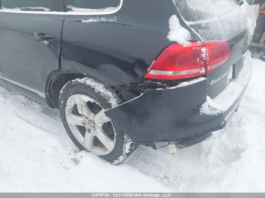 2014 Volkswagen Touareg 3.6L Executive/3.6L Lux/3.6L R-Line/3.6L Sport VIN: WVGEF9BP2ED008180 Lot: 12475754