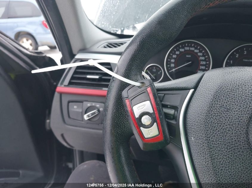 2015 BMW 320I xDrive VIN: WBA3C3G55FNS75735 Lot: 12475755