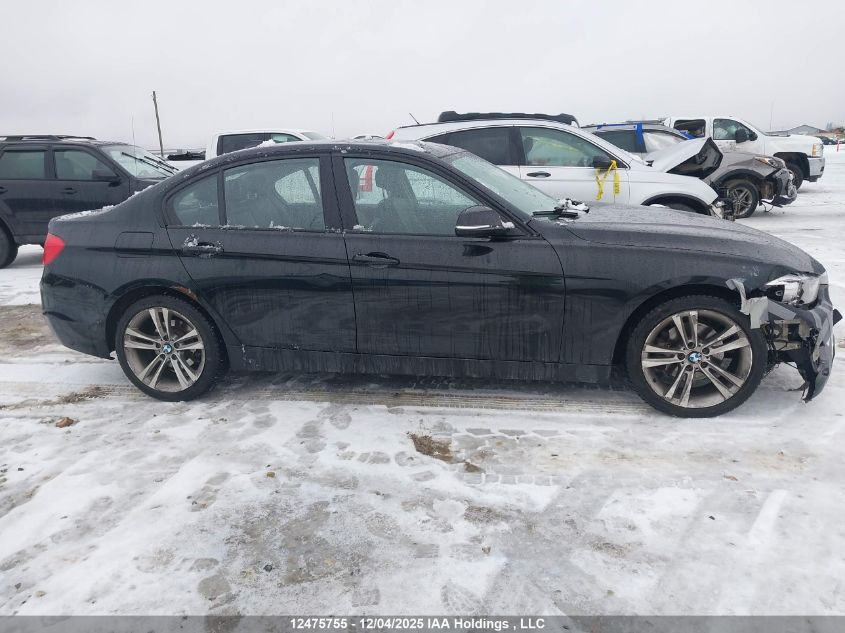 2015 BMW 320I xDrive VIN: WBA3C3G55FNS75735 Lot: 12475755