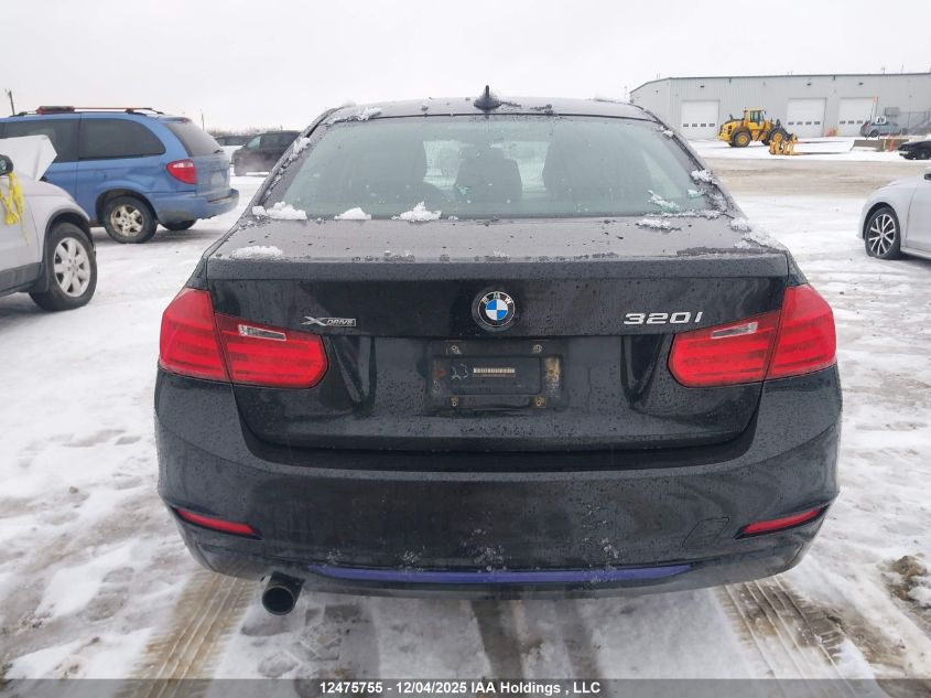 2015 BMW 320I xDrive VIN: WBA3C3G55FNS75735 Lot: 12475755