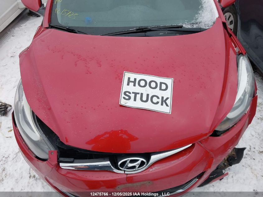 2016 Hyundai Elantra Sport Appearance VIN: KMHDH4AE9GU474815 Lot: 12475766