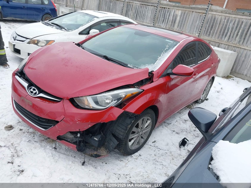 KMHDH4AE9GU474815 2016 HYUNDAI ELANTRA photo no. 2