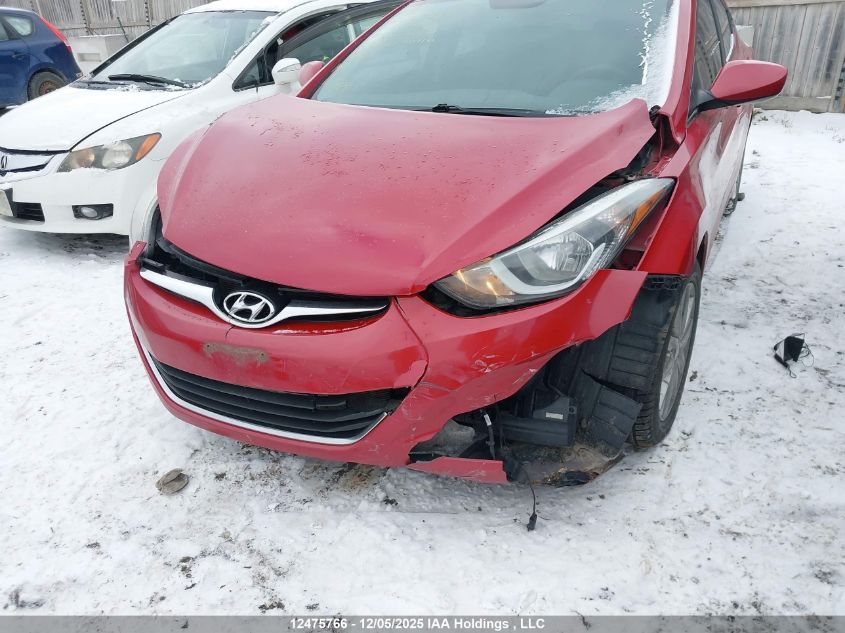 2016 Hyundai Elantra Sport Appearance VIN: KMHDH4AE9GU474815 Lot: 12475766