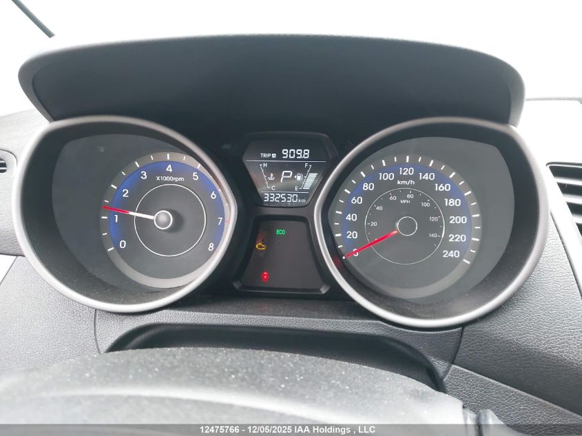 2016 Hyundai Elantra Sport Appearance VIN: KMHDH4AE9GU474815 Lot: 12475766