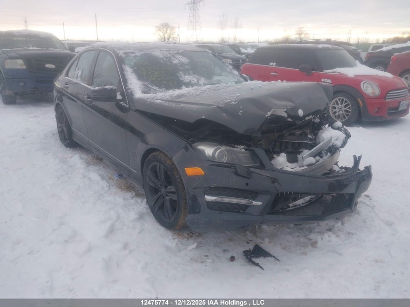 WDDGF8BBXCF890721 2012 Mercedes-Benz C 300 4Matic auction photo 1