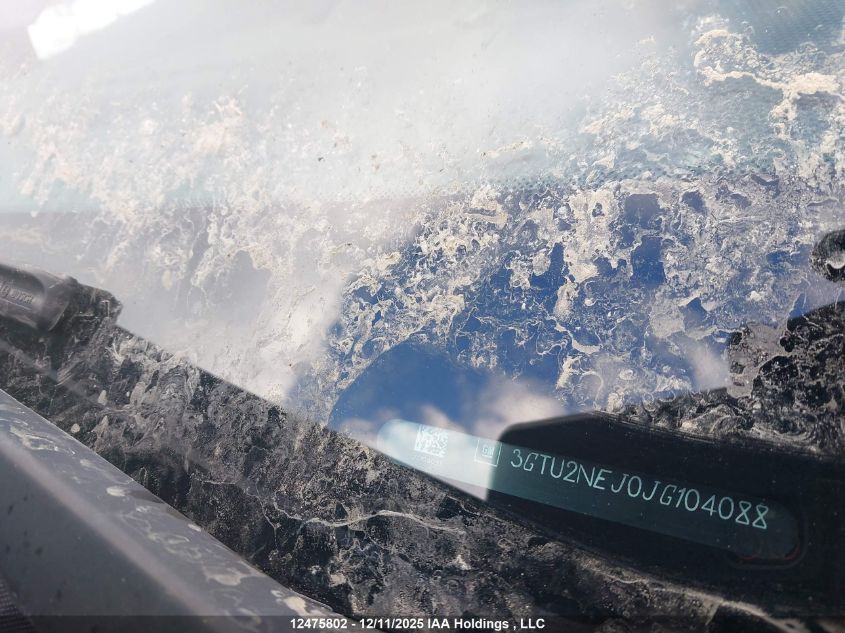 2018 GMC Sierra 1500 Slt VIN: 3GTU2NEJ0JG104088 Lot: 12475802