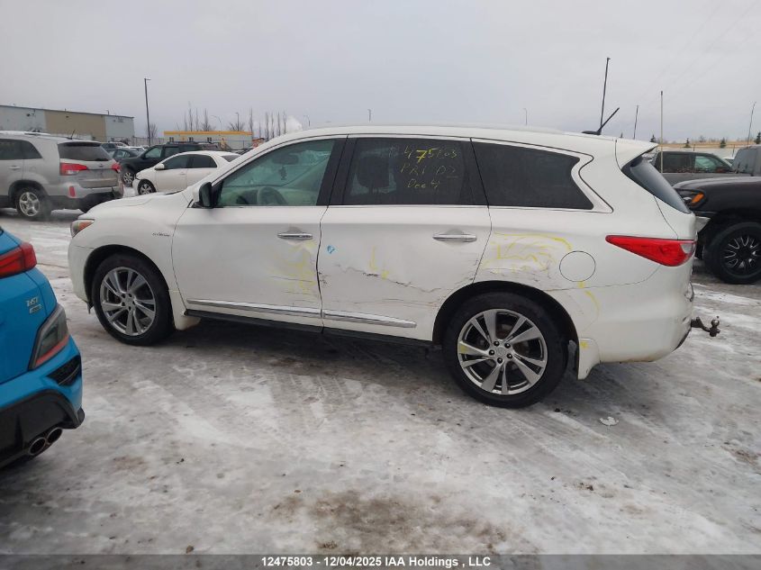 2014 Infiniti Qx60 Hybrid Premium VIN: 5N1CL0MM5EC517930 Lot: 12475803
