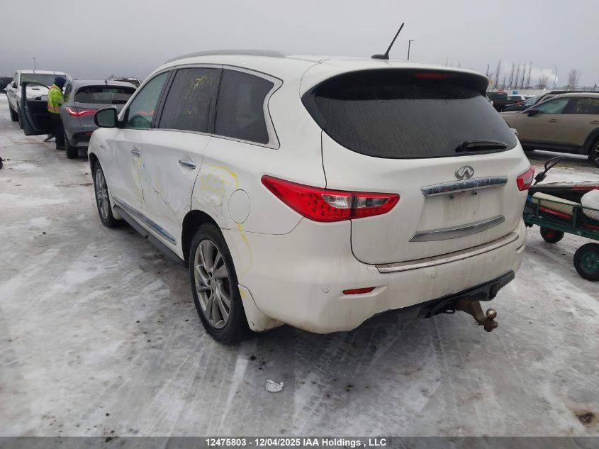 2014 Infiniti Qx60 Hybrid Premium VIN: 5N1CL0MM5EC517930 Lot: 12475803