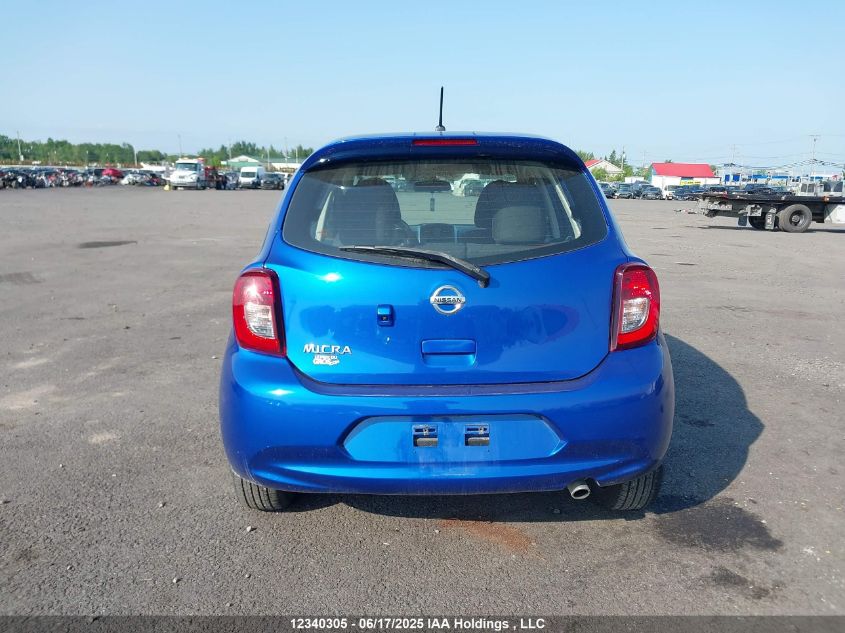 2019 Nissan Micra S/Sr/Sv VIN: 3N1CK3CP0KL221625 Lot: 12340305X