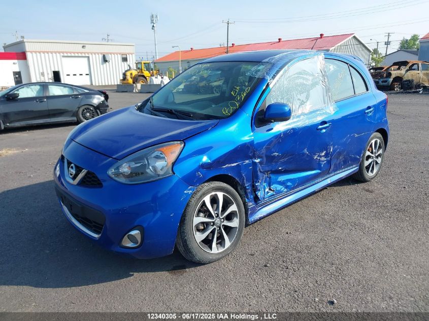 2019 Nissan Micra S/Sr/Sv VIN: 3N1CK3CP0KL221625 Lot: 12340305X