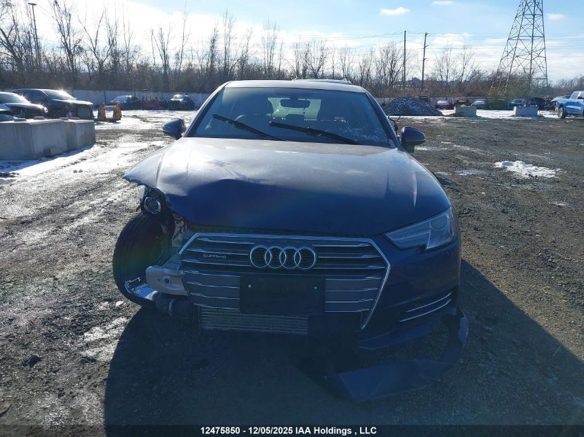 2017 Audi A4 2.0T Komfort VIN: WAUANAF40HN011467 Lot: 12475850