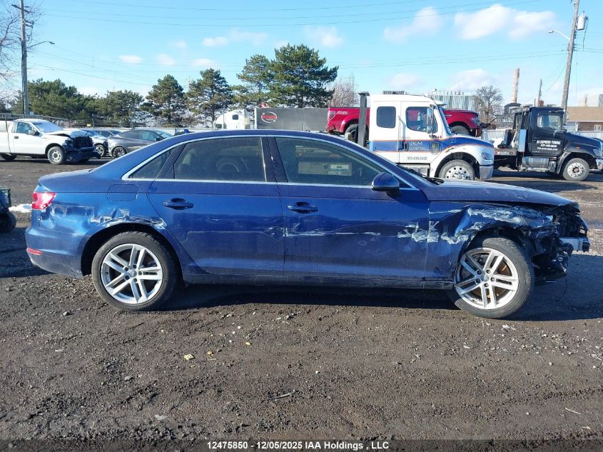2017 Audi A4 2.0T Komfort VIN: WAUANAF40HN011467 Lot: 12475850