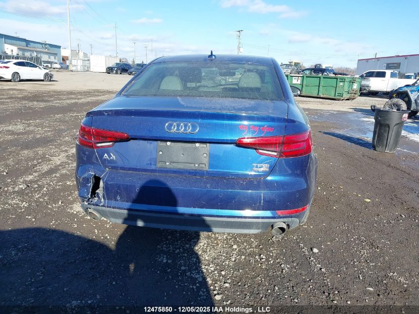 2017 Audi A4 2.0T Komfort VIN: WAUANAF40HN011467 Lot: 12475850