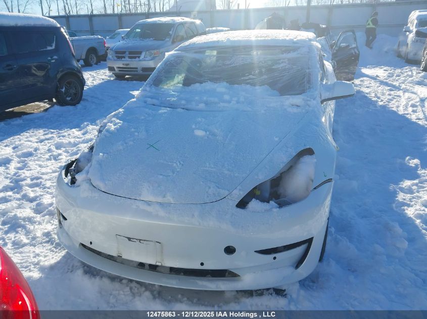 2022 Tesla Model 3 Long Range VIN: 5YJ3E1EB5NF113899 Lot: 12475863