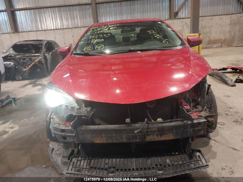 2017 Toyota Corolla L/Le/Xle/Se/Xse VIN: 2T1BURHE3HC802979 Lot: 12475870