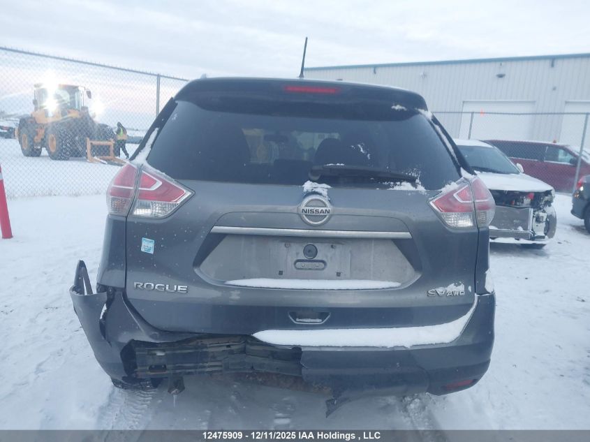 2016 Nissan Rogue S/Sl/Sv VIN: 5N1AT2MV4GC833754 Lot: 12475909