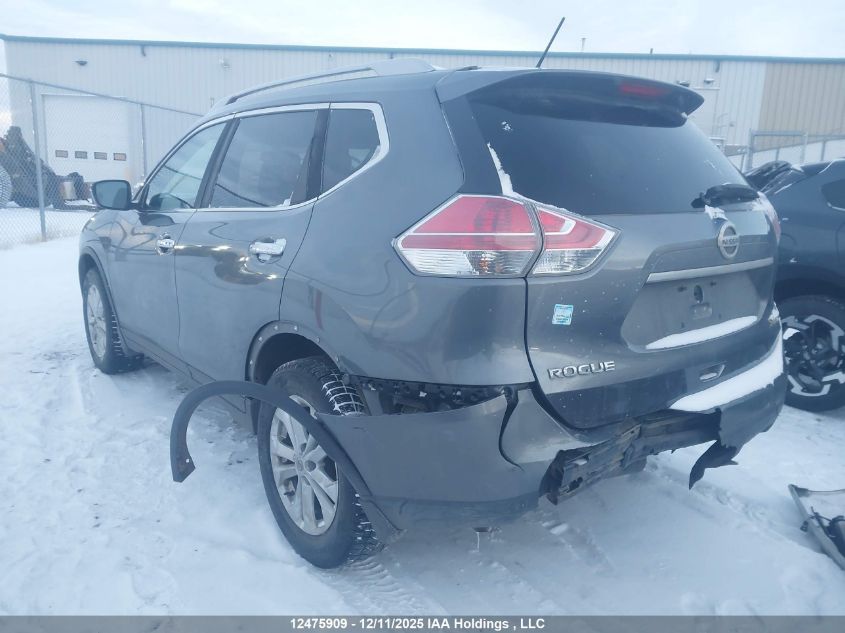 2016 Nissan Rogue S/Sl/Sv VIN: 5N1AT2MV4GC833754 Lot: 12475909