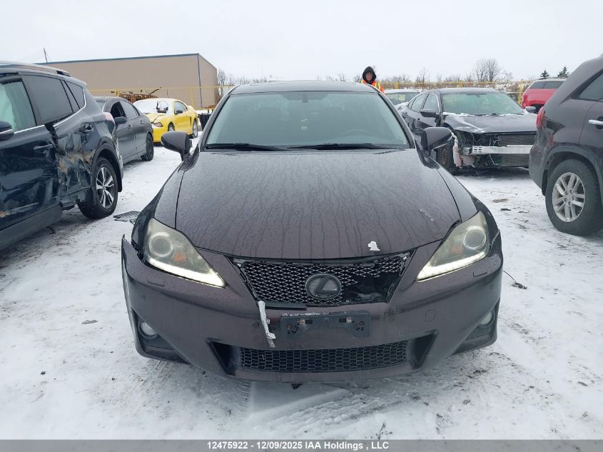 2012 Lexus Is 350 VIN: JTHCE5C28C5002416 Lot: 12475922