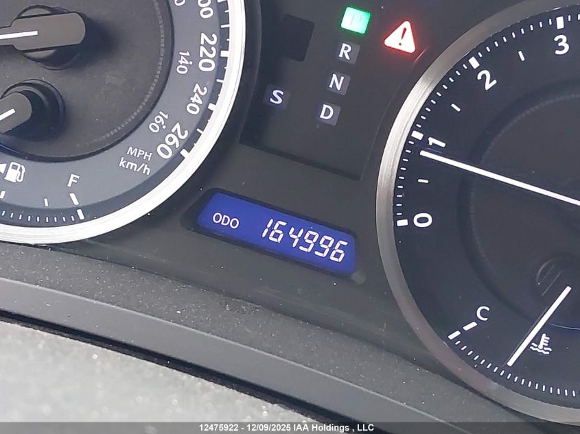 2012 Lexus Is 350 VIN: JTHCE5C28C5002416 Lot: 12475922