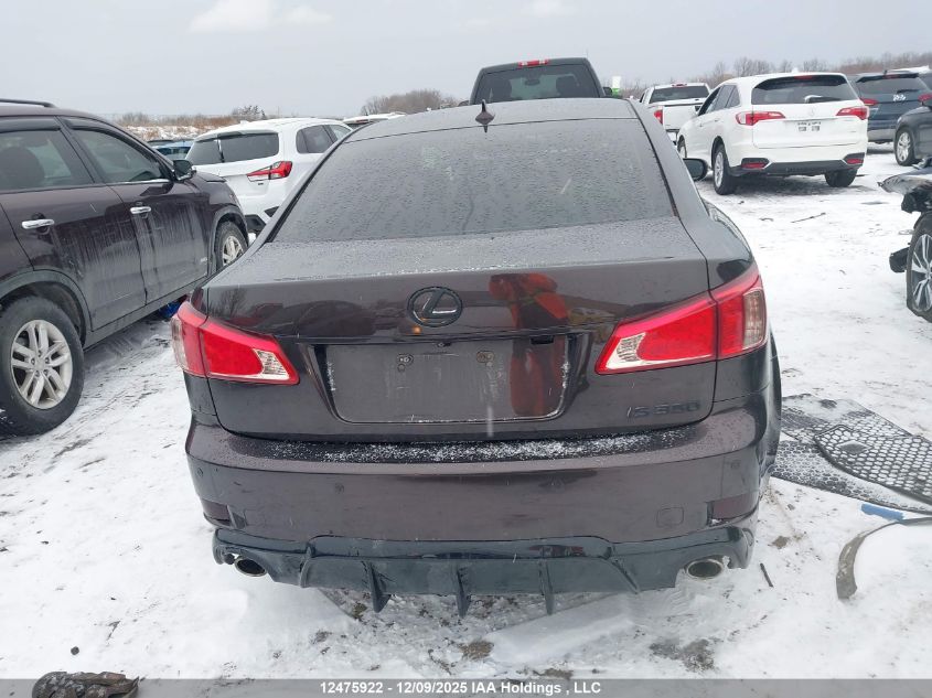 2012 Lexus Is 350 VIN: JTHCE5C28C5002416 Lot: 12475922