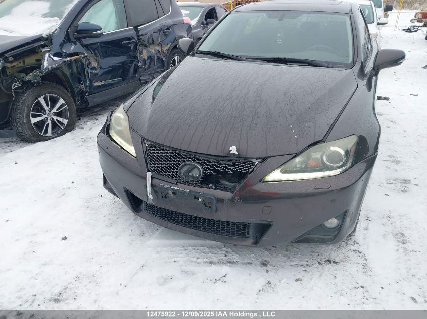 2012 Lexus Is 350 VIN: JTHCE5C28C5002416 Lot: 12475922