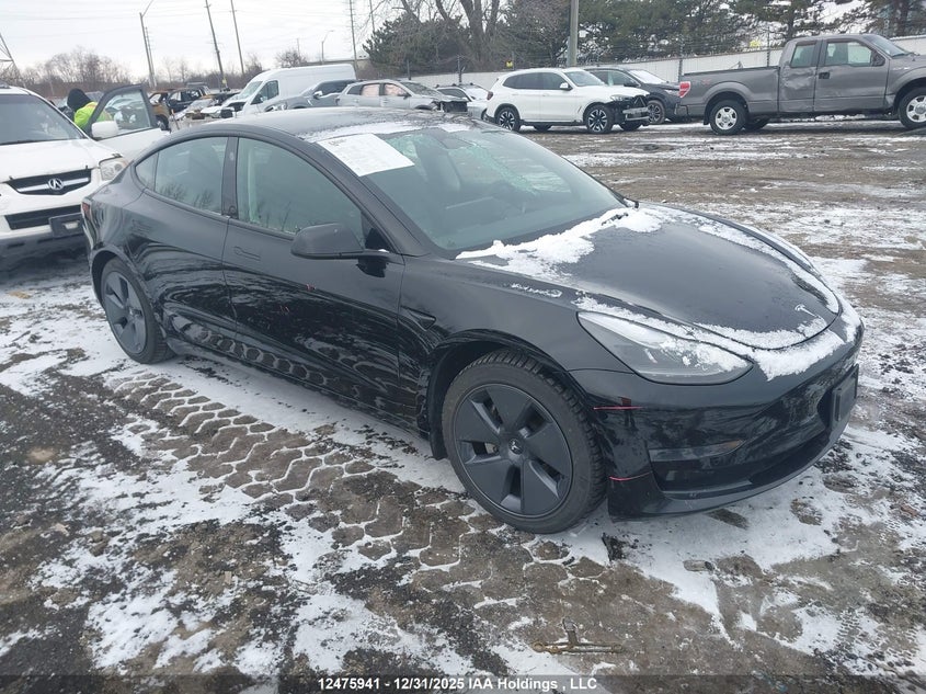 5YJ3E1EA0NF172950 2022 Tesla Model 3 auction photo 1