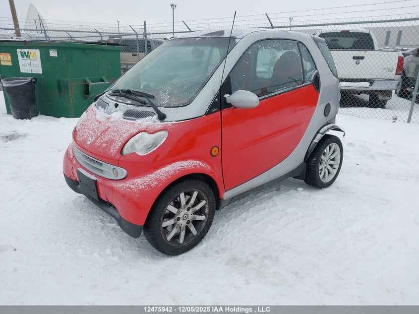 WMEAJ00F45J195206 2005 SMART FORTWO photo no. 2