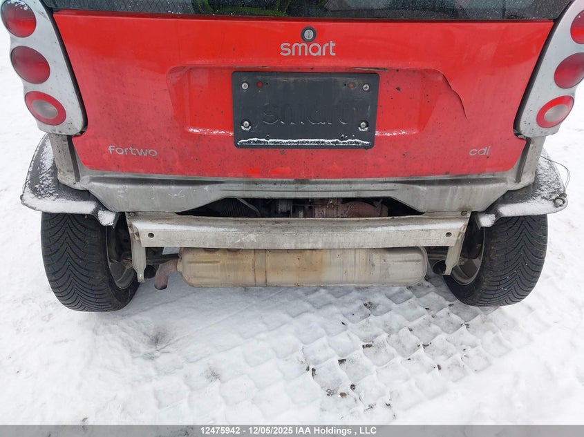 WMEAJ00F45J195206 2005 SMART FORTWO photo no. 6