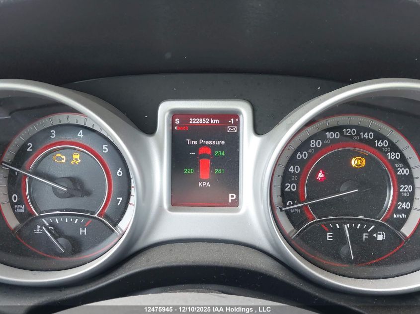 2013 Dodge Journey R/T VIN: 3C4PDDFG9DT708707 Lot: 12475945