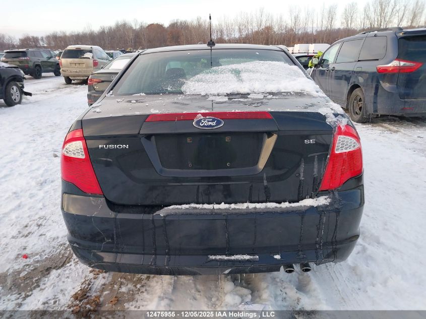 2010 Ford Fusion Se VIN: 3FAHP0HA0AR413796 Lot: 12475955