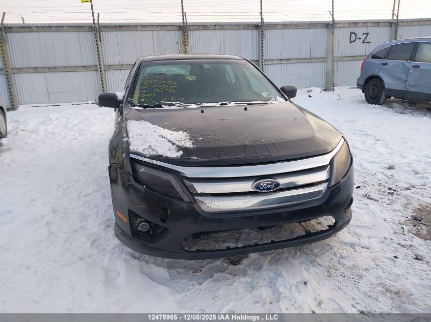 2010 Ford Fusion Se VIN: 3FAHP0HA0AR413796 Lot: 12475955