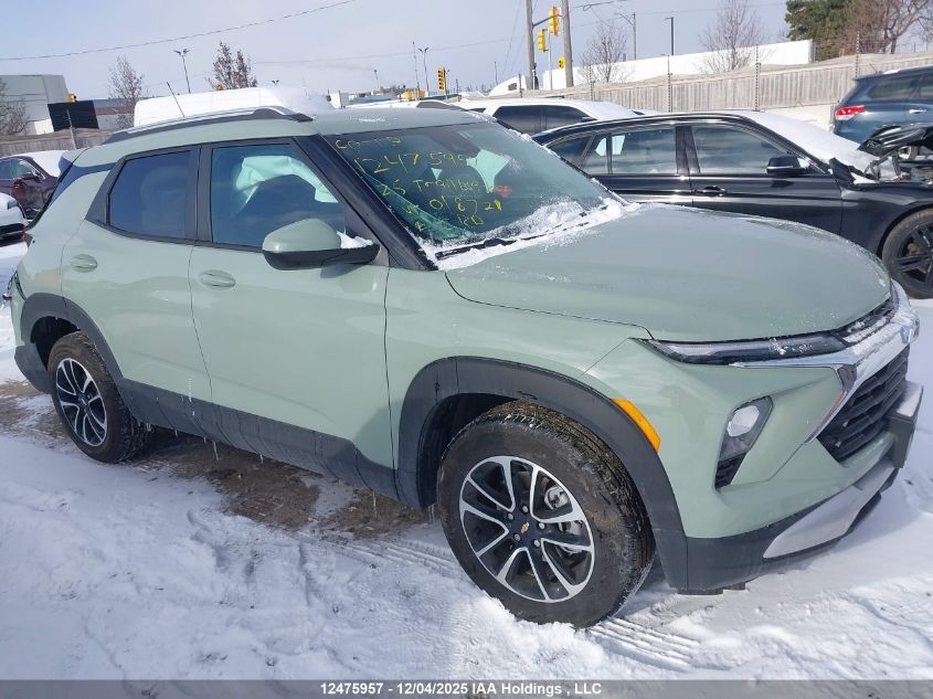 2026 Chevrolet Trailblazer Lt Awd VIN: KL79MRSL7TB018721 Lot: 12475957