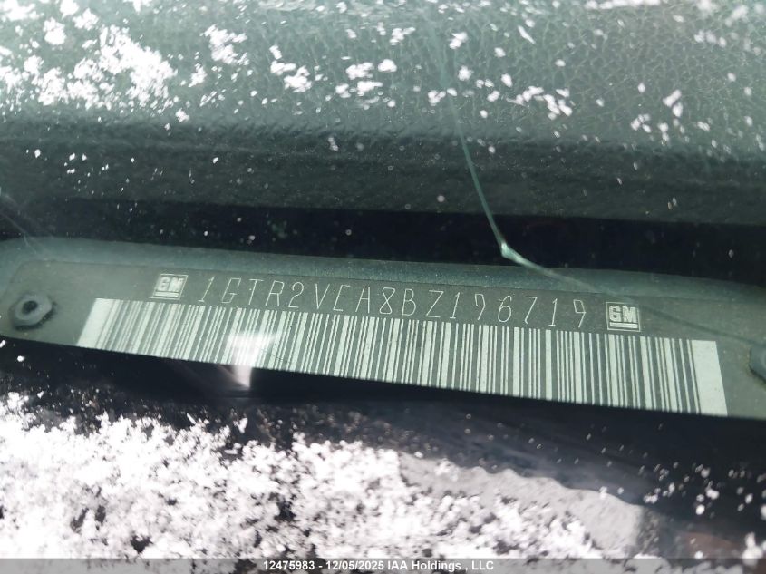2011 GMC Sierra 1500 Sle VIN: 1GTR2VEA8BZ196719 Lot: 12475983