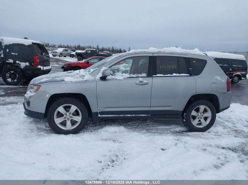 2015 Jeep Compass Sport/North VIN: 1C4NJDAB6FD202532 Lot: 12475986