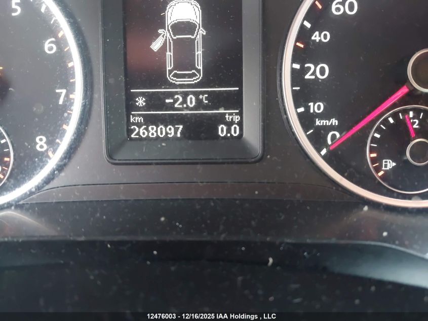 2014 Volkswagen Tiguan Comfortline/Highline/Trendline VIN: WVGJV3AX8EW517663 Lot: 12476003