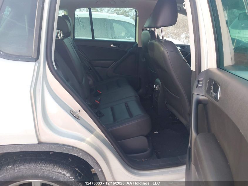 2014 Volkswagen Tiguan Comfortline/Highline/Trendline VIN: WVGJV3AX8EW517663 Lot: 12476003