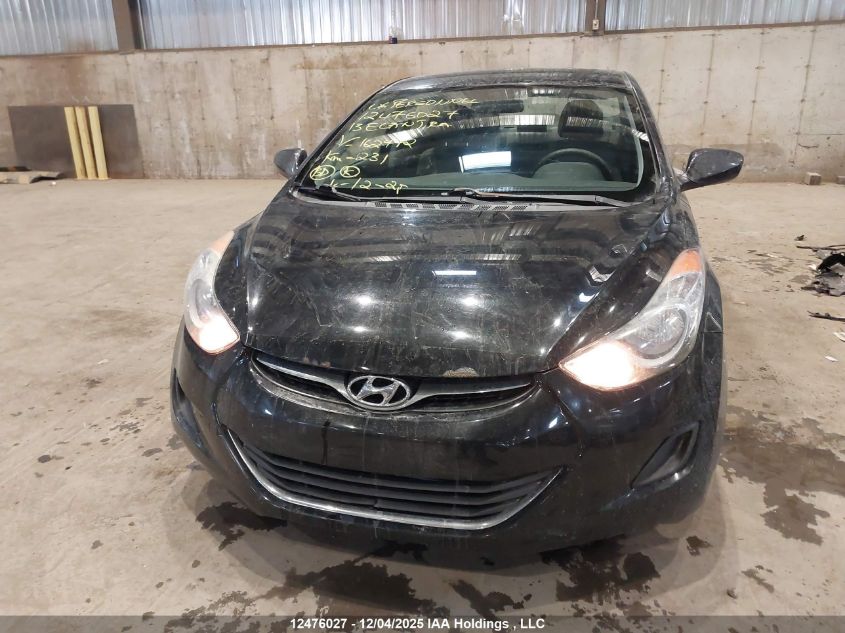 2013 Hyundai Elantra Gls/Limited VIN: 5NPDH4AE0DH162442 Lot: 12476027