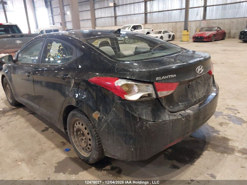 2013 Hyundai Elantra Gls/Limited VIN: 5NPDH4AE0DH162442 Lot: 12476027