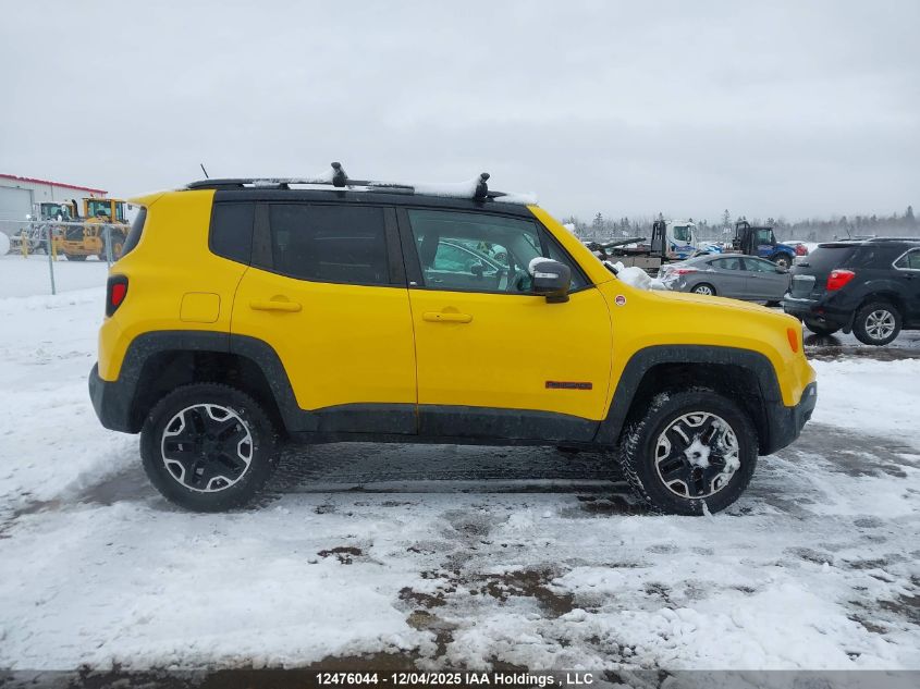 2015 Jeep Renegade Trailhawk VIN: ZACCJBCT8FPC42355 Lot: 12476044