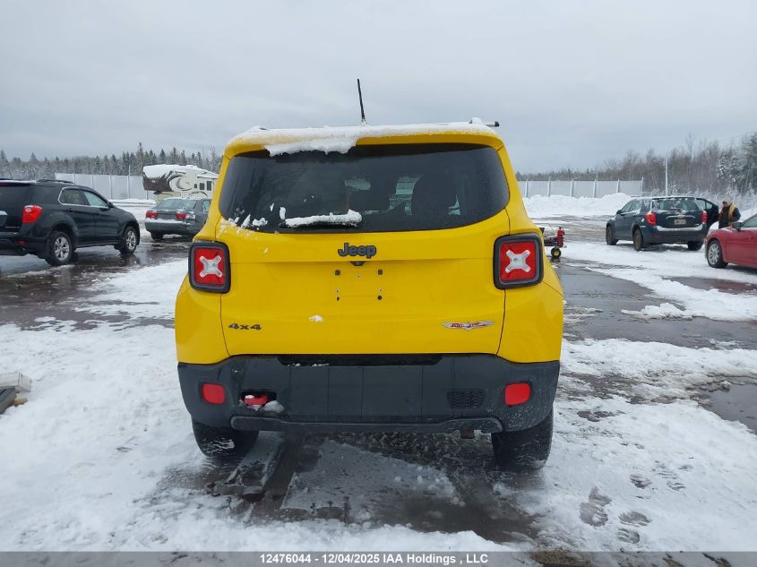 2015 Jeep Renegade Trailhawk VIN: ZACCJBCT8FPC42355 Lot: 12476044