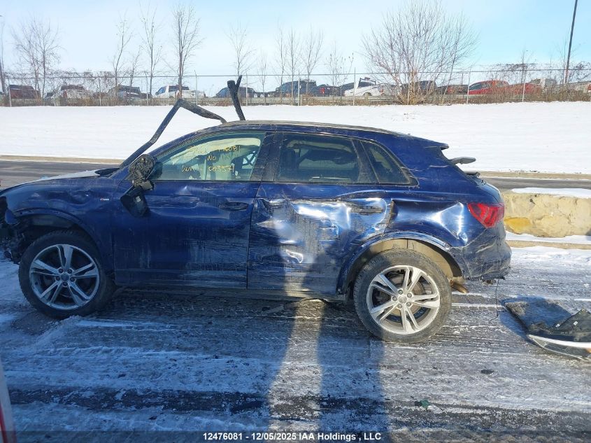 2021 Audi Q3 45 Progressiv VIN: WA1EECF39M1003371 Lot: 12476081