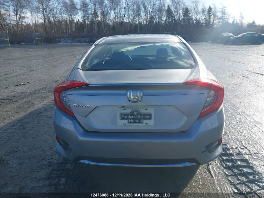 2021 Honda Civic Lx VIN: 2HGFC2F55MH013720 Lot: 12476088