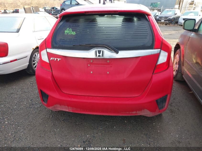 2016 Honda Fit Ex/Exl VIN: 3HGGK5H7XGM102034 Lot: 12476089